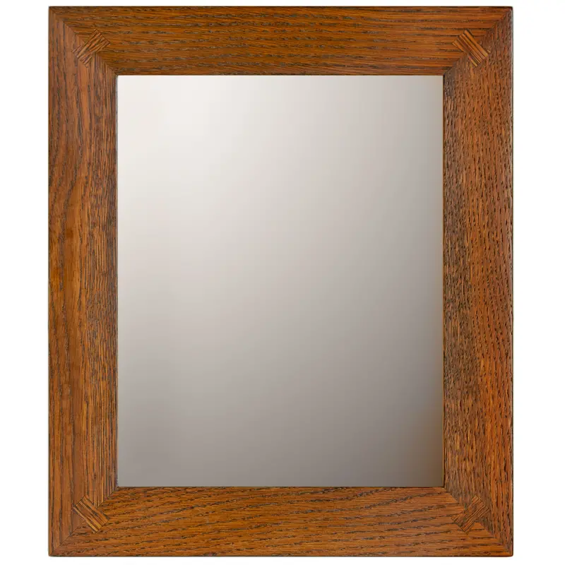 Small Mission-Inspired Wall Mirror 1