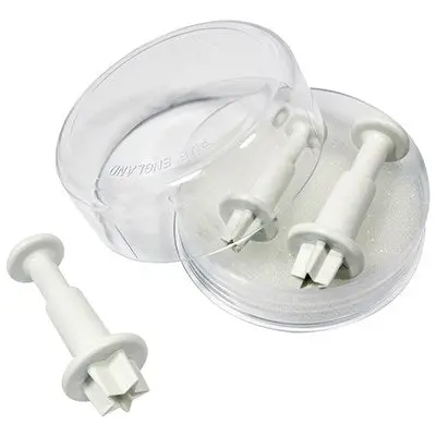 Small Star-Shaped Plunger Cutter Set For Precise Fondant Work 1