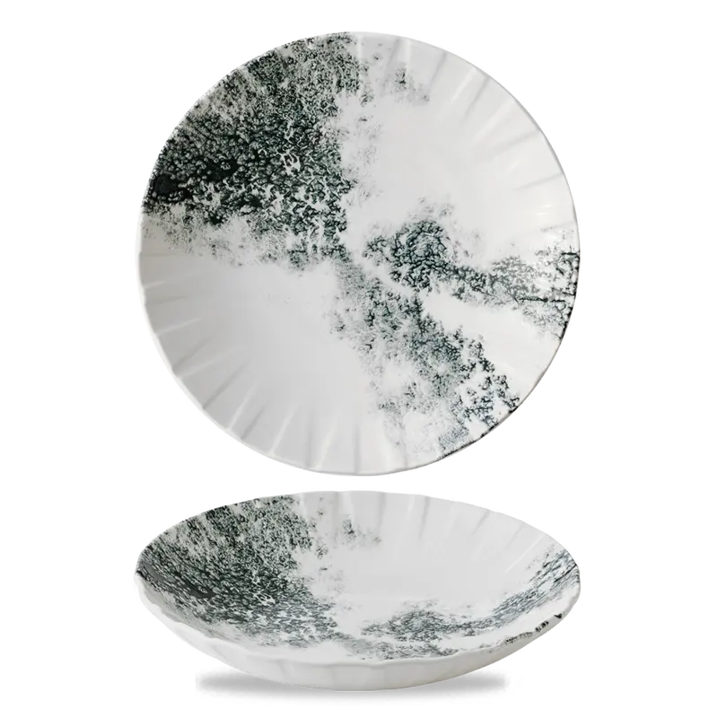 Smoke Black Coupe Bowl – 8.25 Inch, Pack Of 6 1