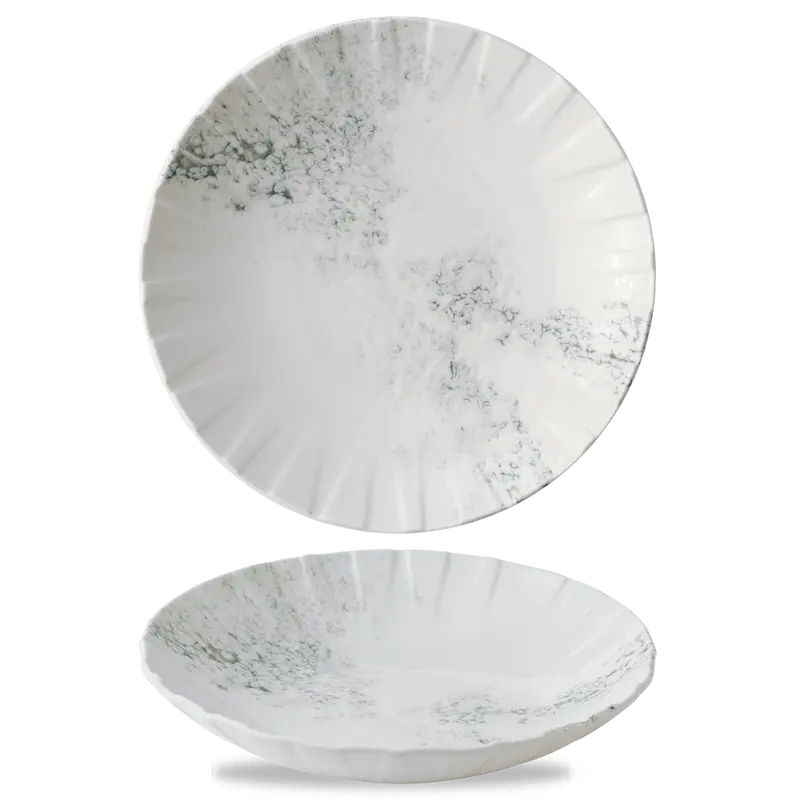 Smoke Grey Coupe Bowl – 10.75 Inch, Pack Of 6 1
