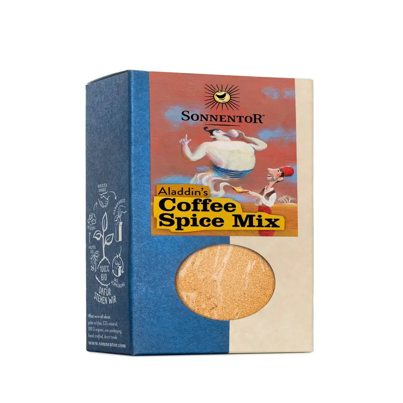 Sonnentor Aladdin’S Organic Coffee Spice Blend – 25G Pouches (6-Pack) 1