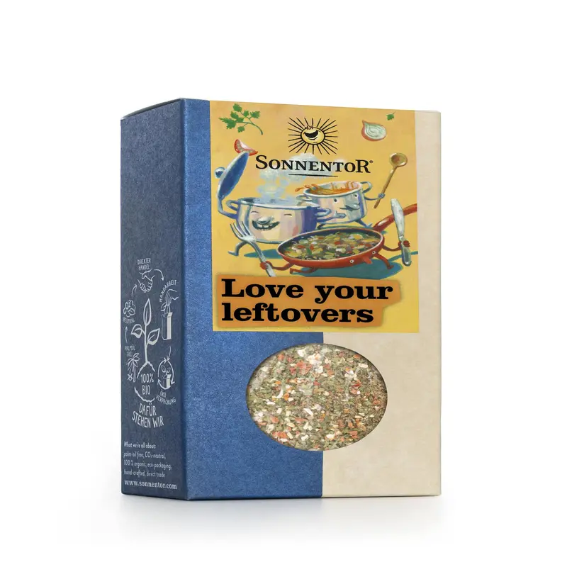 Sonnentor Love Your Leftovers Seasoning Mix – 50G Jars (6-Pack) 1