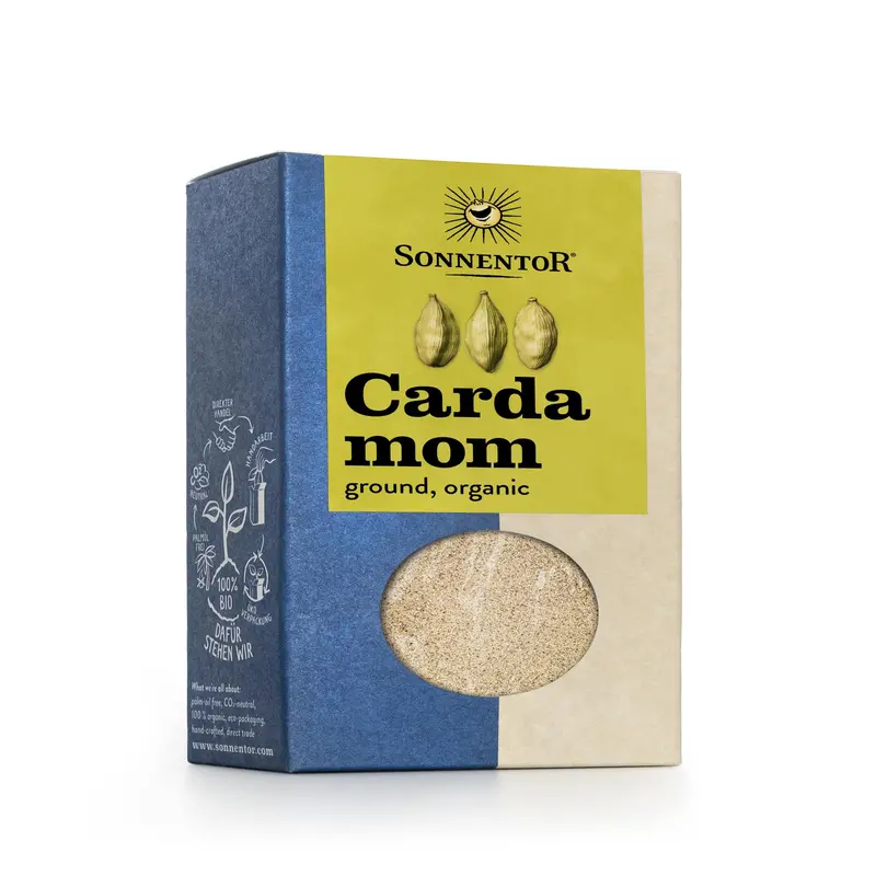 Sonnentor Organic Ground Cardamom – 6-Pack (50G Each) 1