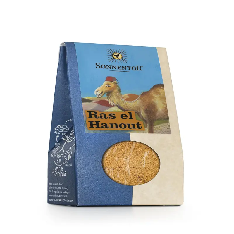 Sonnentor Organic Ras El Hanout Moroccan Spice Mix – 6-Pack (38G Each) 1