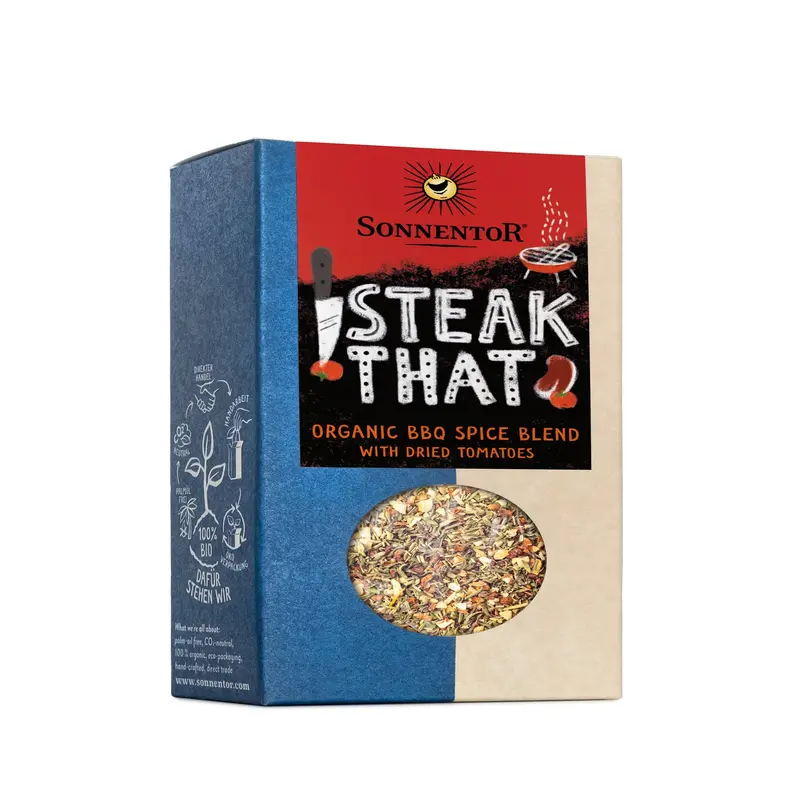 Sonnentor Organic Steak Grilling Spice Blend – 6-Pack (50G Each) 1