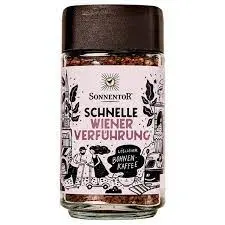 Sonnentor Organic Viennese-Style Instant Coffee – 6-Pack (100G Each) 1