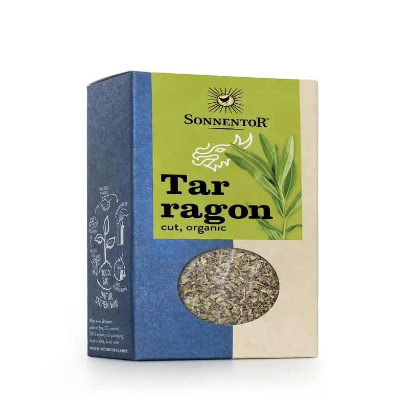 Sonnentor Tarragon Leaves – Organic, Anise-Flavored Herb (20G × 6) 1
