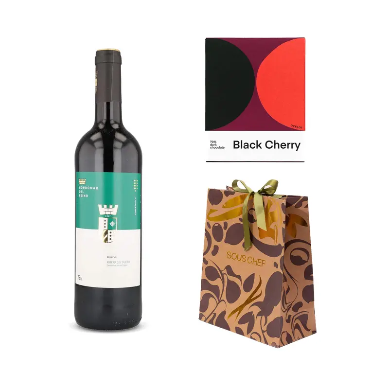 Sous Chef Black Cherries Red Wine Gift Pack 1