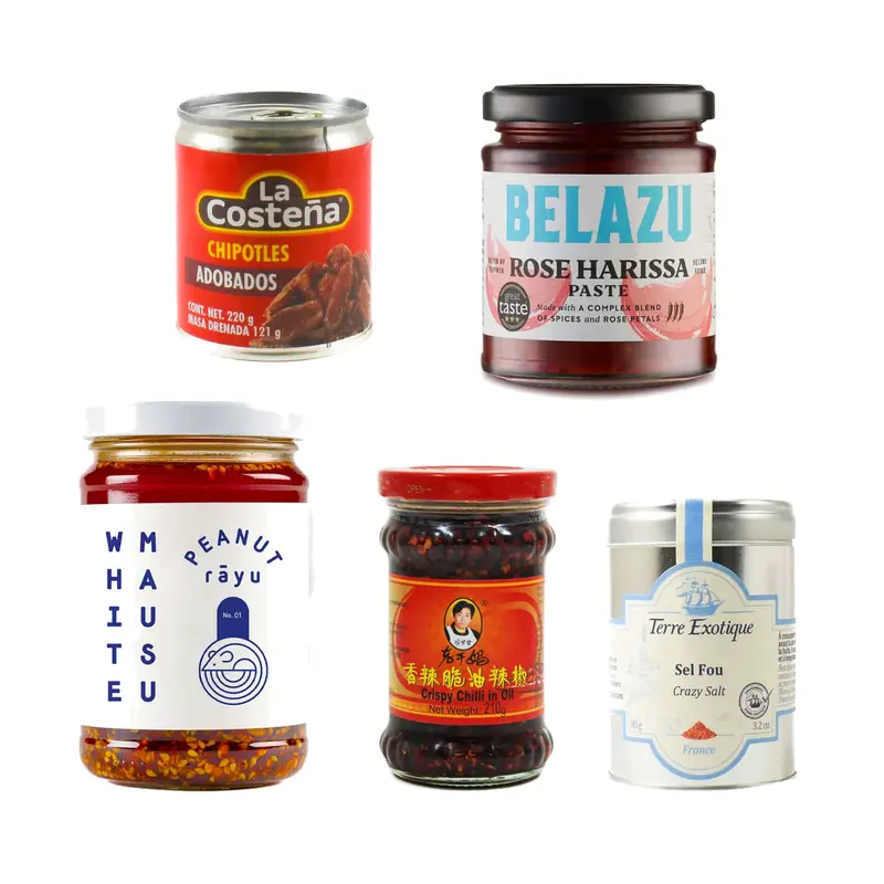 Sous Chef Flavour Bomb Ingredient Kit – Global Spice & Extract Collection 1