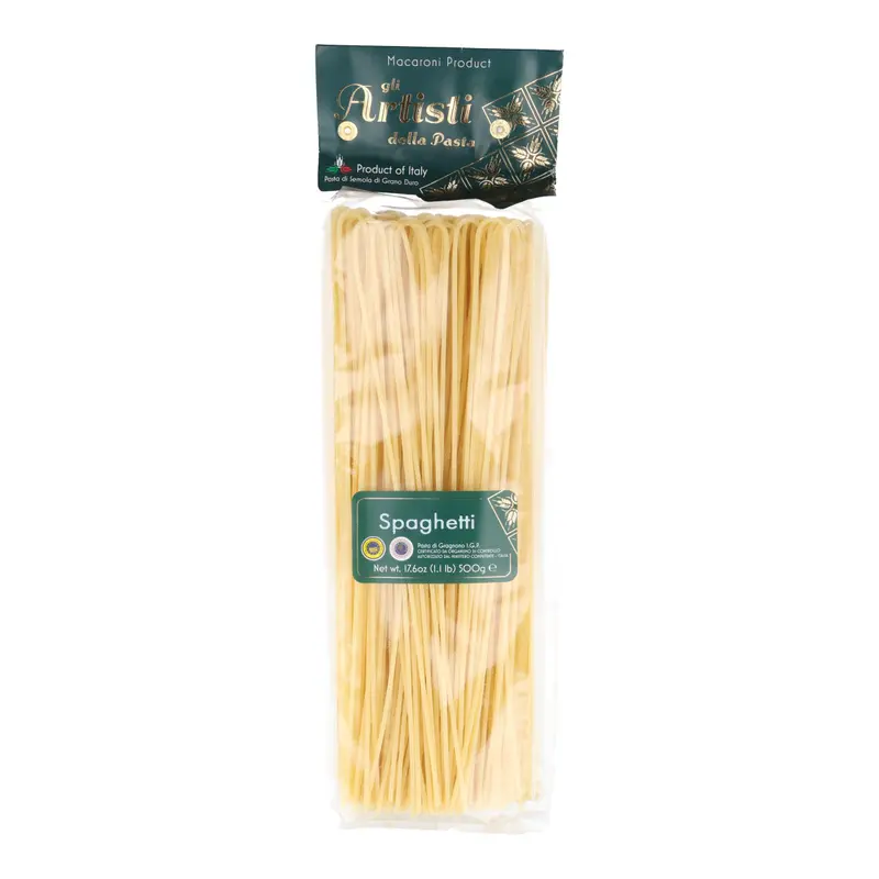 Spaghetti Di Gragnano Pasta Igp By Gli Artisti Della Pasta – Classic Bronze-Die Extruded, 500G 1