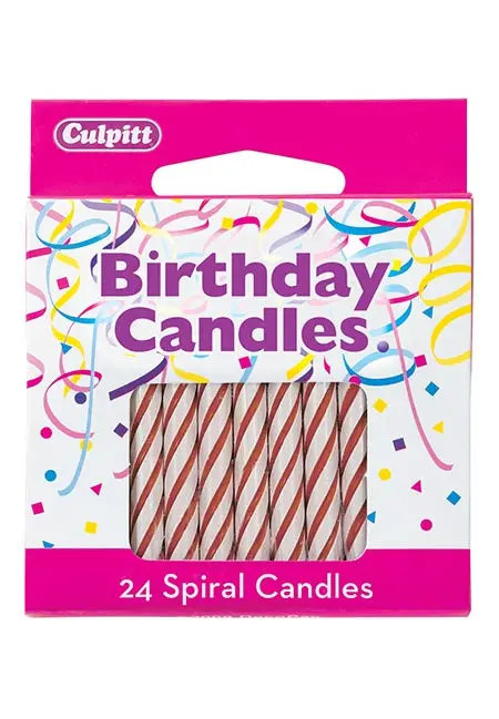 Spiral Red Candle – Artistic Twisted Design For Table Centerpieces 1