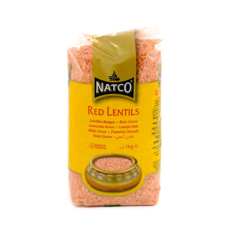 Split Red Lentils (Masoor Dal) – 1Kg Dry Legume 1