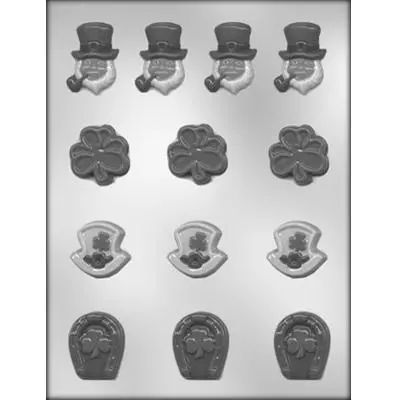 St. Patrick’S Day Assortment Chocolate Mold With Festive Shapes 1
