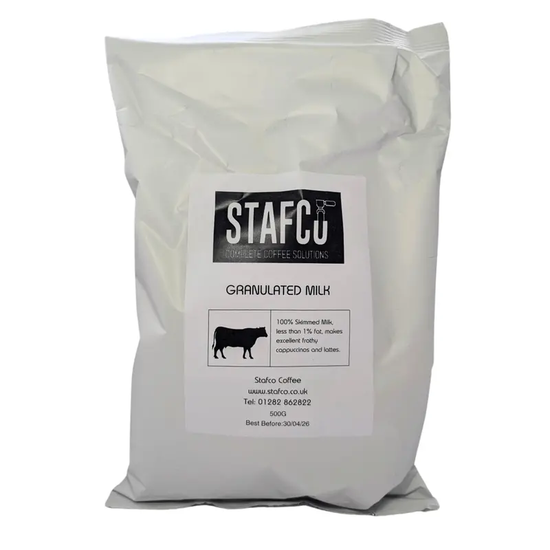 Stafco Granulated Milk Powder | 500G Vending-Optimised Gold Standard 1
