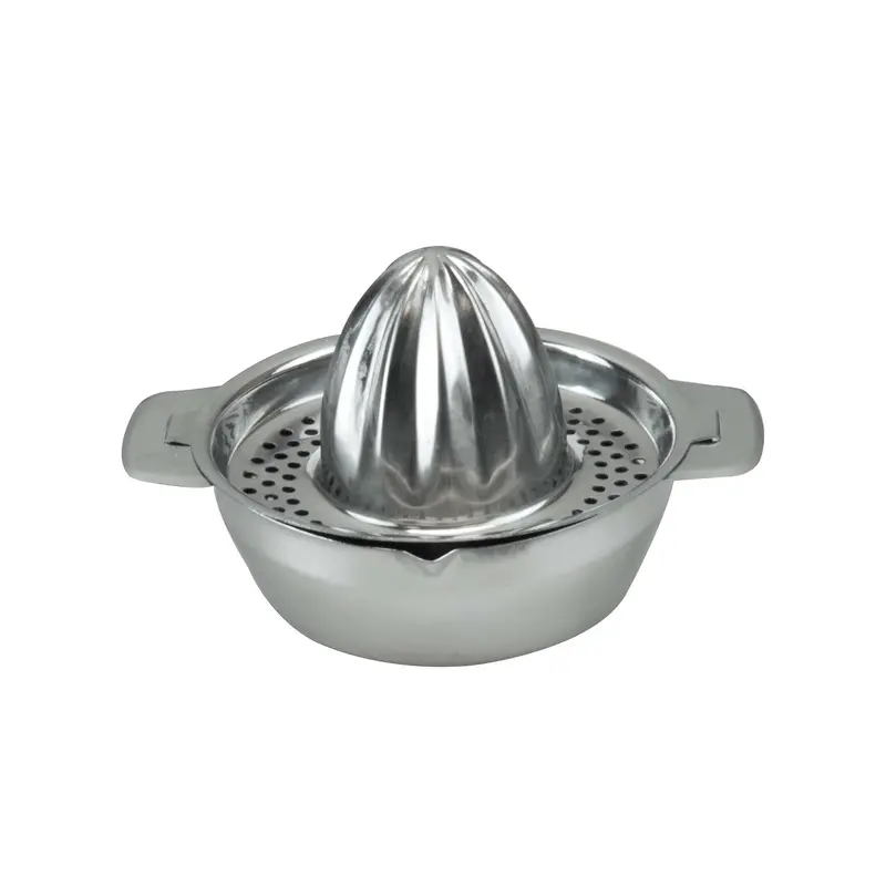 Stainless Steel Citrus Juicer – Lever-Action Manual Squeezer For Lemons & Limes 1