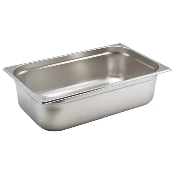 Stainless Steel Gastronorm Pan – Gn 1/1 Size, 150Mm Depth, Individual Unit 1