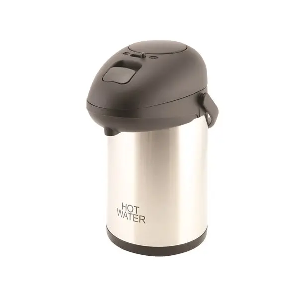 Stainless Steel Hot Water Vacuum Pump Pot – 2.5L (Single) 1