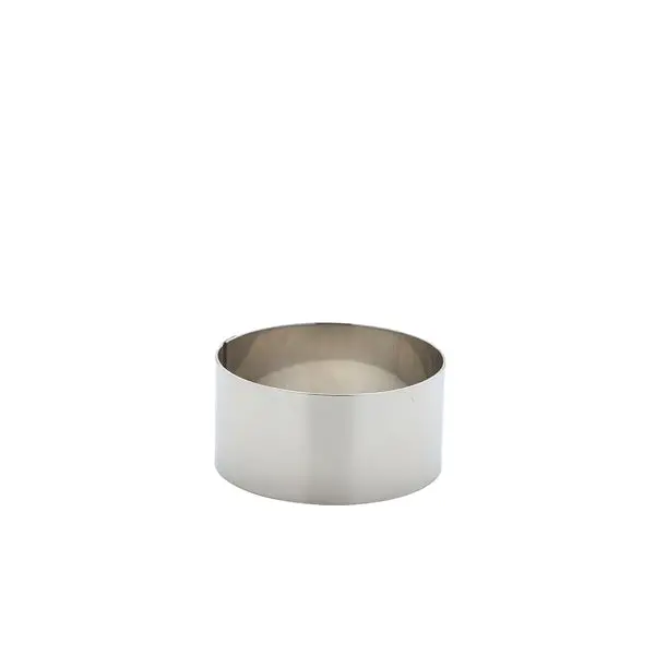 Stainless Steel Mousse Ring – 7Cm × 3.5Cm, Set Of 12 1