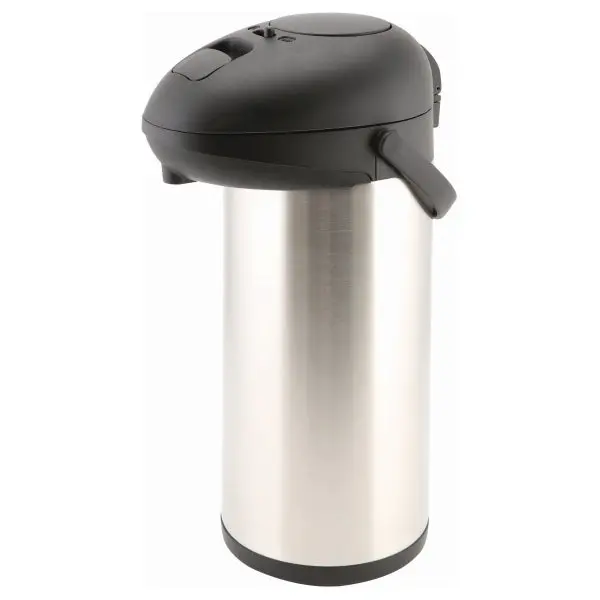 Stainless Steel Vacuum-Insulated Pump Pot – 5-Litre Unbreakable Design, Single Unit 1
