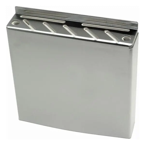 Stainless Steel Wall-Mounted Knife Storage Box – 30 × 32 × 6.5 Cm 1