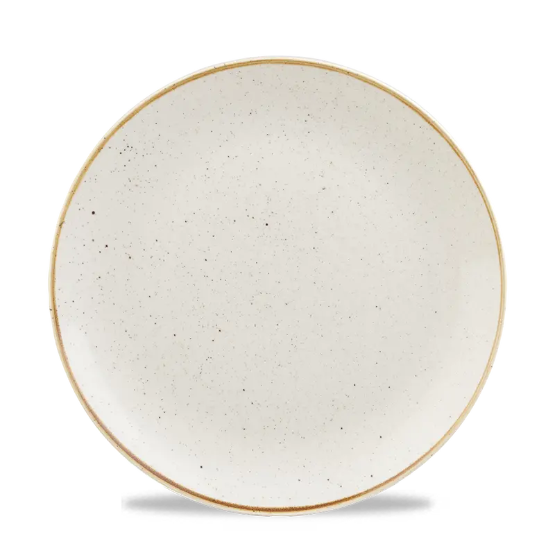 Stonecast Barley White Evolve Coupe Plate – 9 Inch, Pack Of 12 1
