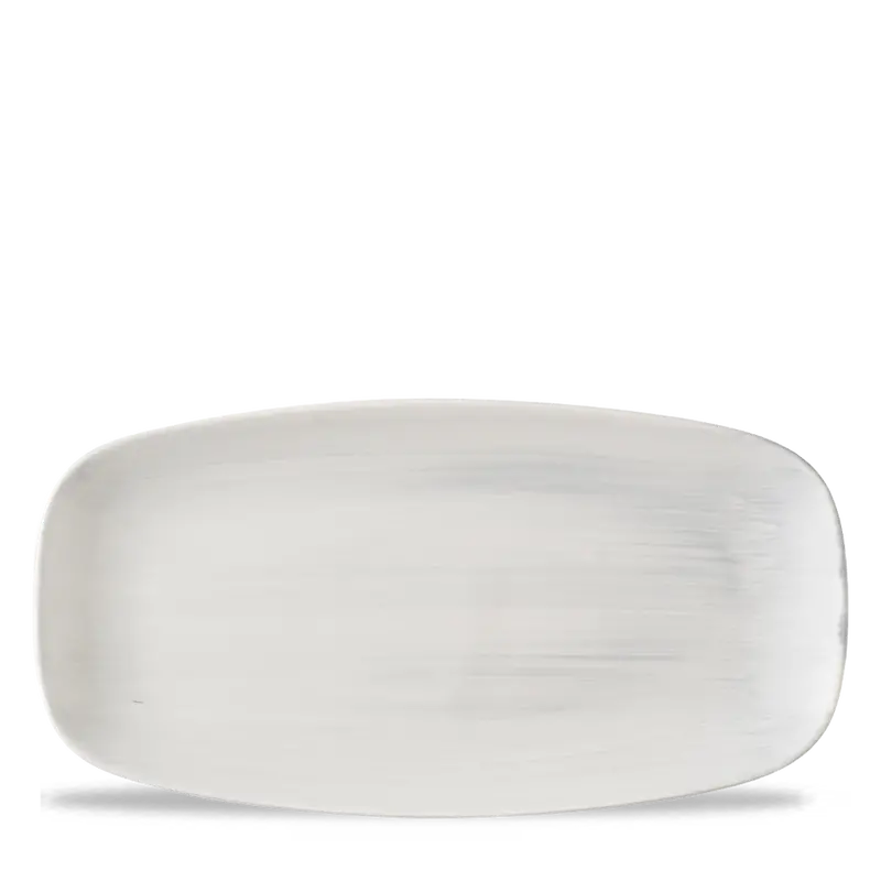 Stonecast Canvas Grey Chef’S Oblong Plate – 11.75 X 6 Inch, 12-Unit Pack 1