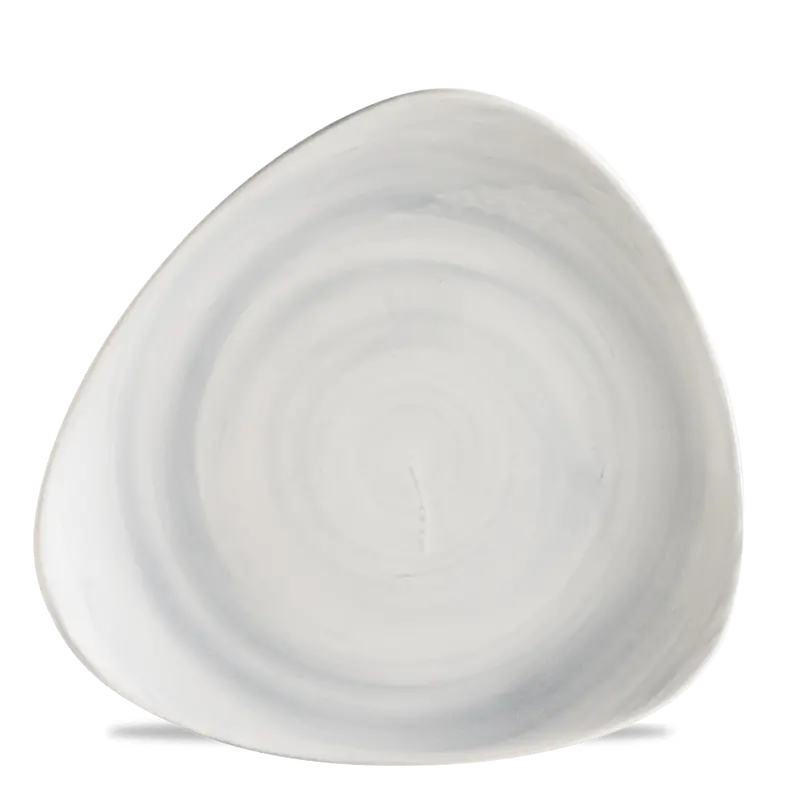 Stonecast Canvas Grey Lotus Plate – 10 Inch, 12-Count Box 1