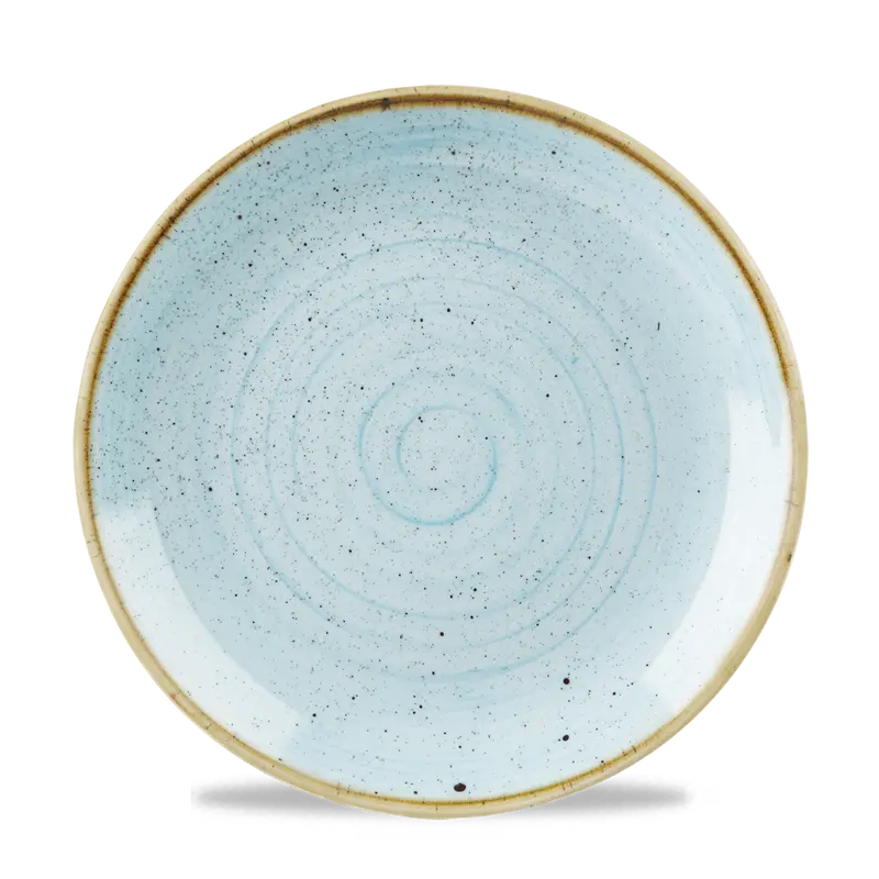 Stonecast Duck Egg Evolve Coupe Plate – 9 Inch, Pack Of 12 1