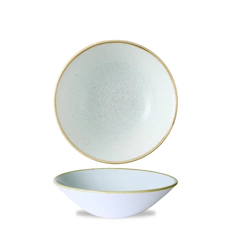 Stonecast Duck Egg Evolve Deep Coupe Bowl – 7.5 Inch, Pack Of 6 1