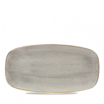 Stonecast Grey Oblong Chef’S Plate – 10.6 X 5 Inch, Pack Of 12 1