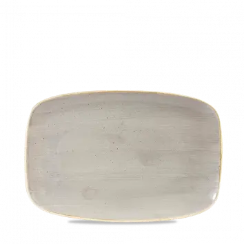 Stonecast Grey Oblong Serving Plate – 9.35 X 6.2 Inch, Pack Of 12 1
