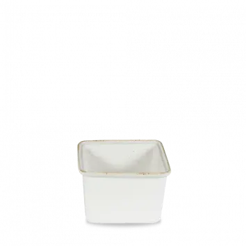 Stonecast Hints Barley White Small Casserole Dish – 7 X 6.5 X 4.5 Inch, Pack Of 4 1
