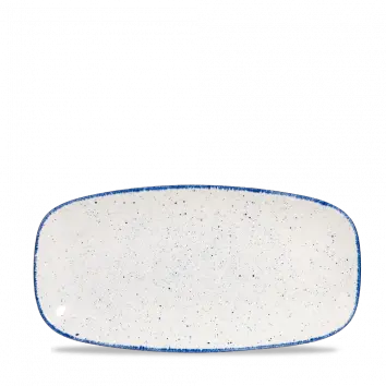 Stonecast Hints Indigo Oblong Chef’S Plate – 11.75 X 6 Inch, Pack Of 12 1