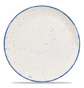 Stonecast Indigo Evolve Coupe Dinner Plate – 12.75" Diameter, Pack Of 6 1