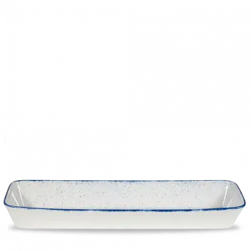 Stonecast Indigo Narrow Rectangular Baking Dish – 21" X 6.5" X 2.5", Pack Of 2 1