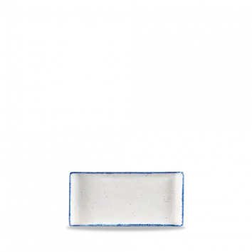 Stonecast Indigo Rectangular Buffet Serving Tray – 12" Length, Pack Of 6 1