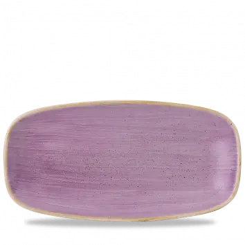 Stonecast Lavender Chef’S Oblong Plate – 11.75" X 6", Pack Of 12 1