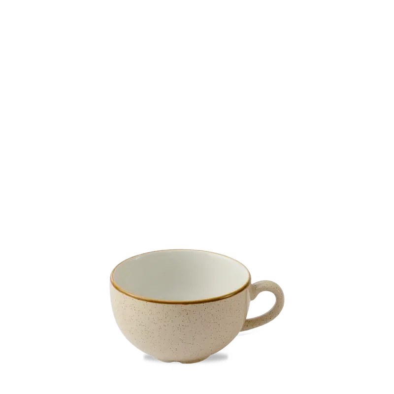 Stonecast Nutmeg Cream Cafe Cappuccino Cup – 12 Oz Capacity, Pack Of 12 1