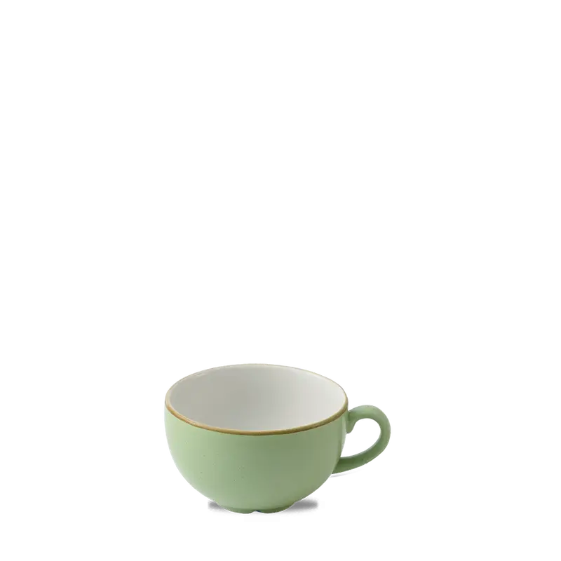 Stonecast Sage Green Cafe Cappuccino Cup – 8 Oz Capacity, Pack Of 12 1