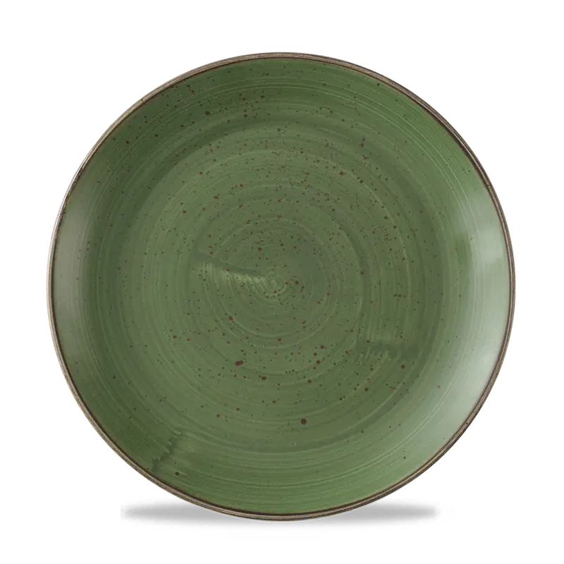 Stonecast Sorrel Green Evolve Coupe Entree Plate – 10.25 Inch, Pack Of 12 1