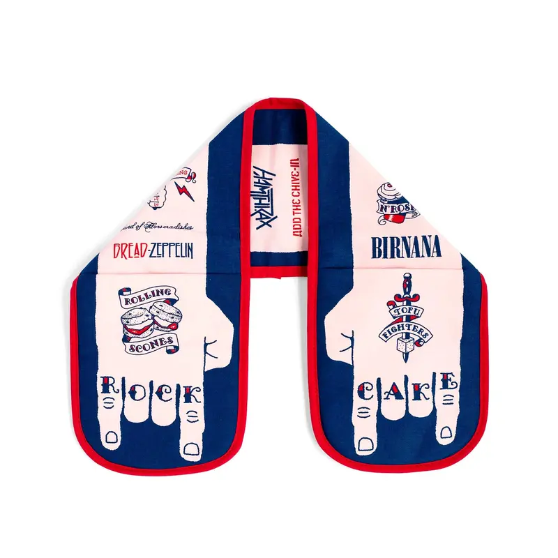 Stuart Gardiner Rock Cake Pattern Oven Mitt – Durable Heat-Safe Cooking Glove 1