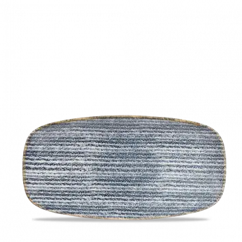 Studio Prints Slate Blue Oblong Chef'S Plate – 11.75" × 6" (Pack Of 12) 1