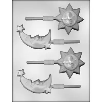 Sun And Moon Chocolate Mold For Yin-Yang Or Celestial-Themed Sweets 1