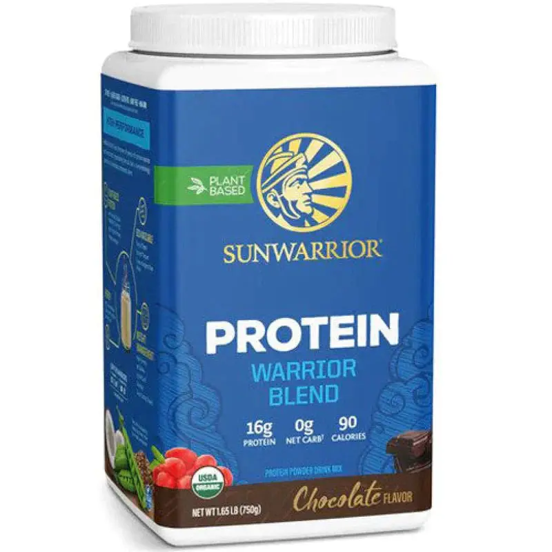 Sunwarrior Classic Protein Blend – Chocolate Flavour, 750G Plant-Based Powder 1