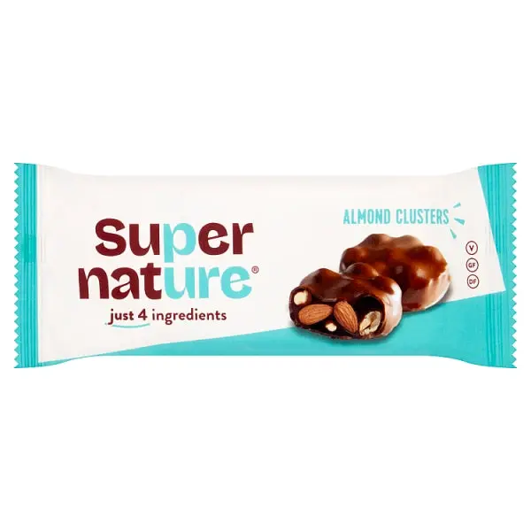 Supernature Almond Clusters Snack Bars – 15-Pack (34G Each) 1
