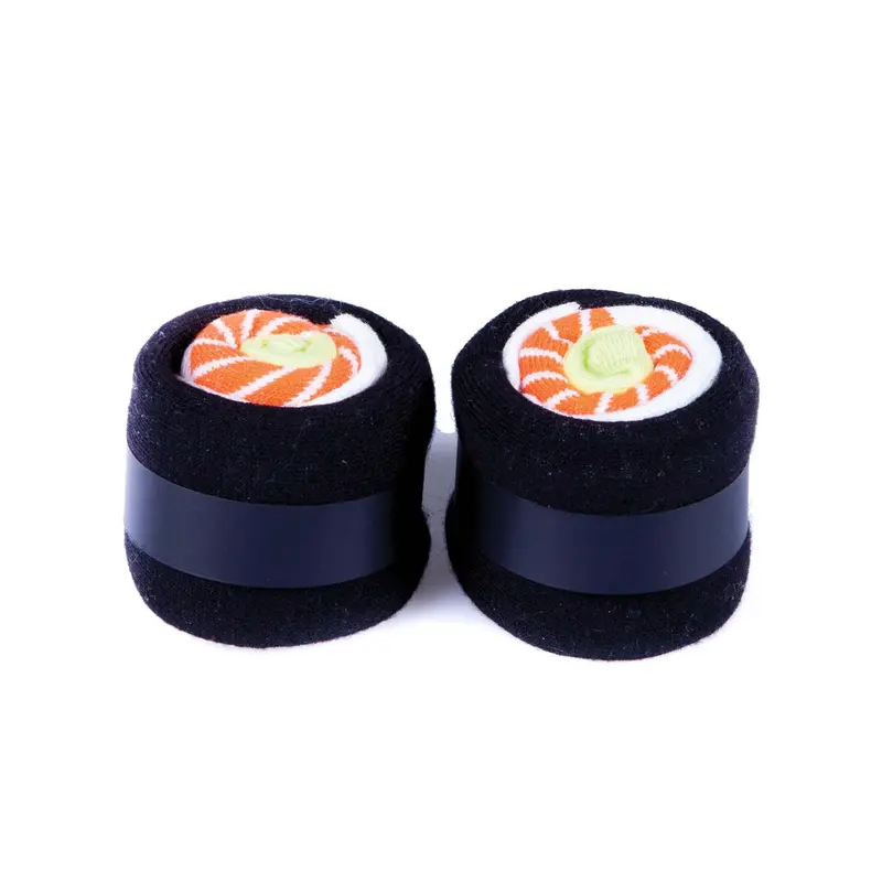 Sushi-Inspired Salmon Maki Socks 1