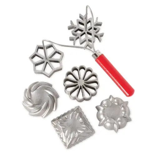Swedish Rosette And Timbale Iron Set – Traditional Fritter Maker 1