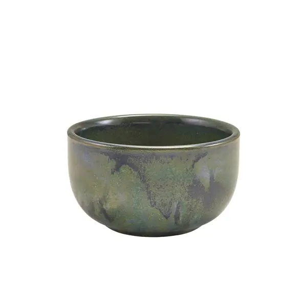 Terra Aqua Green Porcelain Round Bowl – 12.5 Cm Diameter, 6 Per Case 1