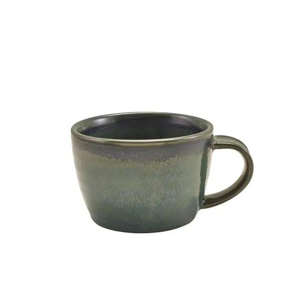Terra Porcelain Aqua Green Coffee Cup – 22 Cl (7.75 Oz), 6 Per Case 1