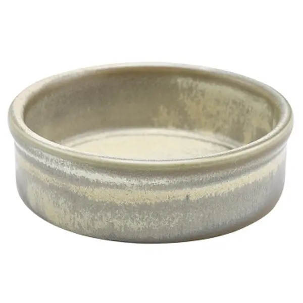 Terra Porcelain Matte Grey Tapas Dish – 10Cm, Set Of 12 1